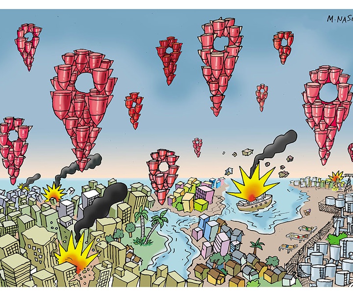 First Selection of the International Cartoon Contest “Terror Online”