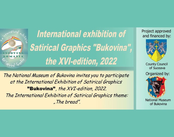 The 16th International Exhibition of Satirical Graphics, Bukovina 2022, Romania