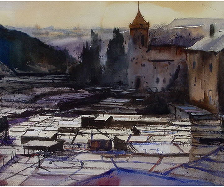 Gallery of Watercolor by Ricardo Azkargorta Celaya-Spain