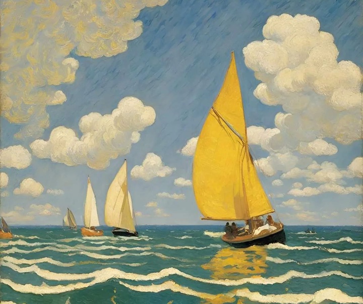 Gallery of Painting by Jef Bourgeau - USA