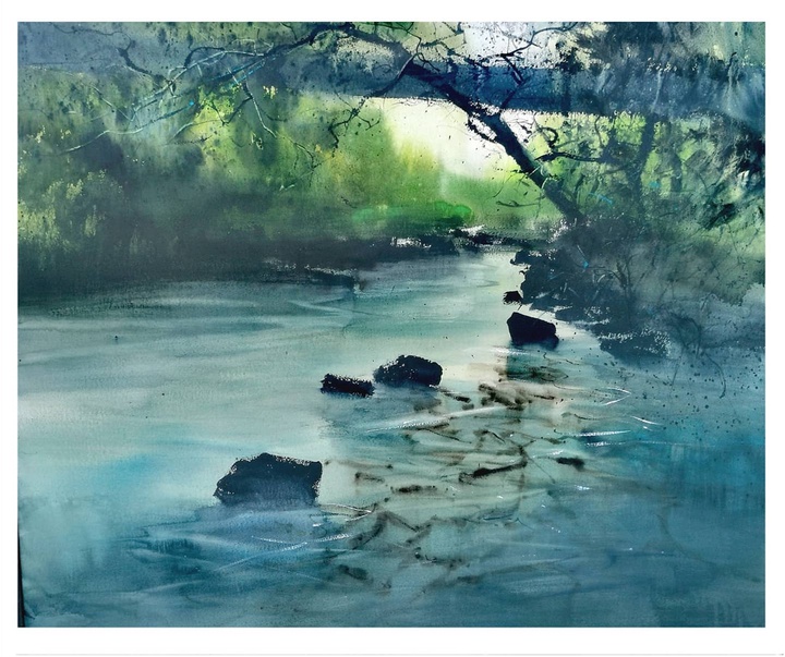 Gallery of Watercolor Painting by Pablo Garcia Avila-Spain