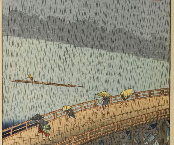 Gallery of traditional paintings of Utagawa Hiroshige- Japan