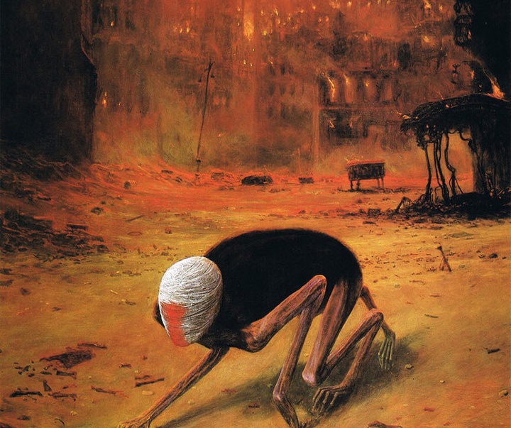 Gallery of Painting by Zdzisław Beksiński - Poland