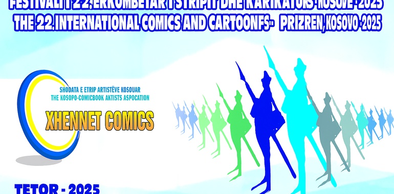 22nd edition of the International Comics and Cartoon Kosovo Contest 2025