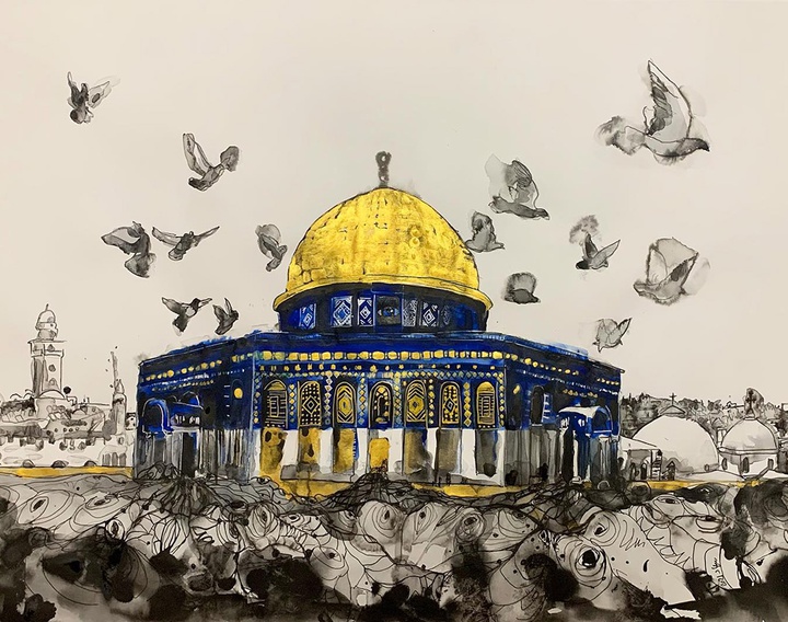 Gallery of illustration by Suhad Khatib-Palestine