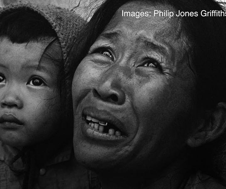 Gallery of the photos by Philip Jones Griffiths-USA