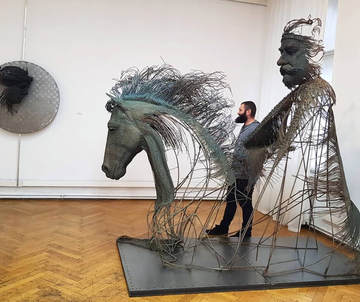 Gallery of Metal Sculpture by Darius Hulea-Romania