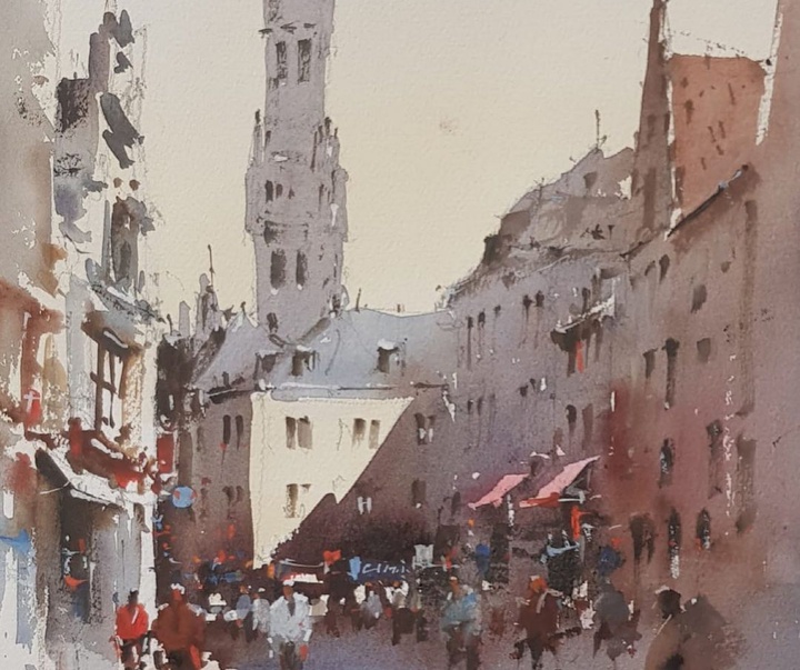 Gallery of Watercolor Painting "Corneliu Dragan"