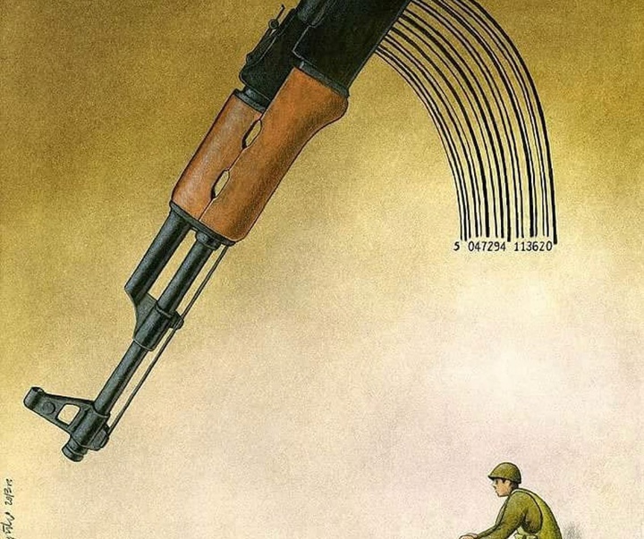 Gallery of Cartoon about War by Pawel Kuczynski-Poland