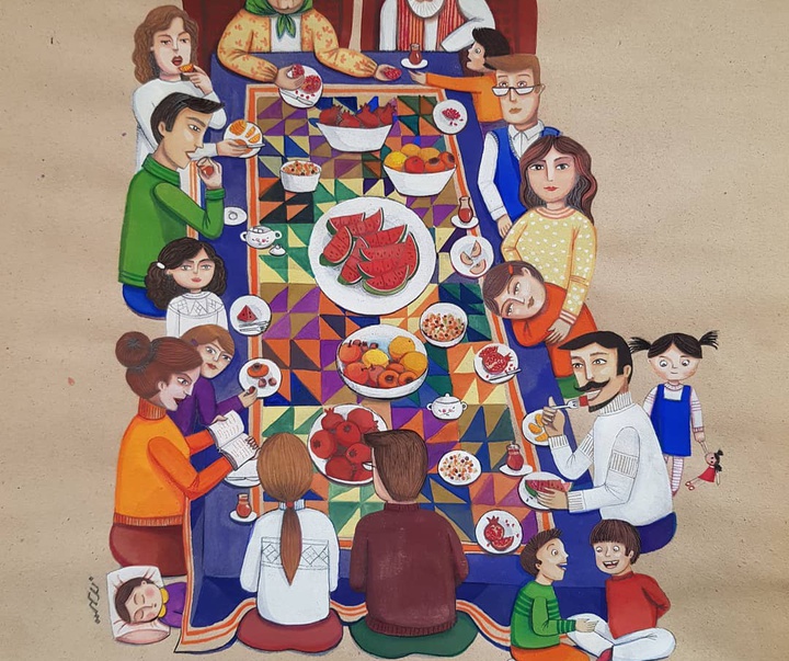 Gallery of Illustration by Farnaz Nadim-Iran