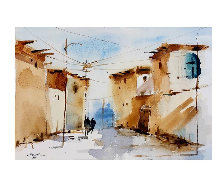 Gallery of Watercolor painting by Neda Ranjbar- Iran