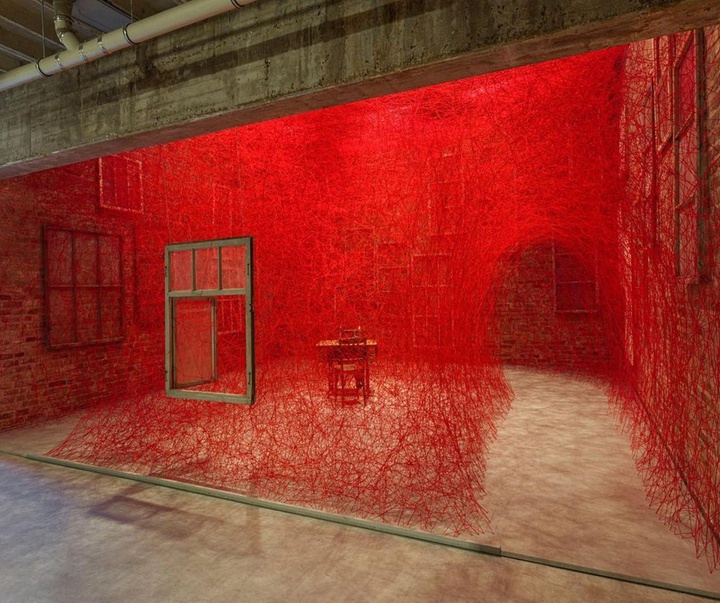 Gallery of Modern Art by Chiharu Shiota - Japan