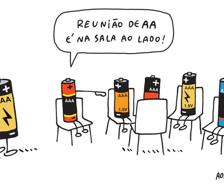 Gallery of cartoons by Adao Iturrusgarai - Brazil
