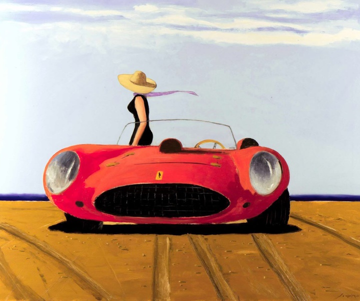 Gallery of Painting by Julio Larraz - USA