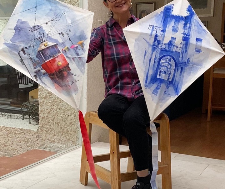 Gallery of Watercolor painting by Tere Lojero-Mexico