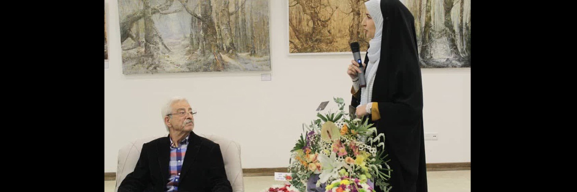 نمایشگاه نقاشی سمفونی درختان، که در گالری ماه‌زاد