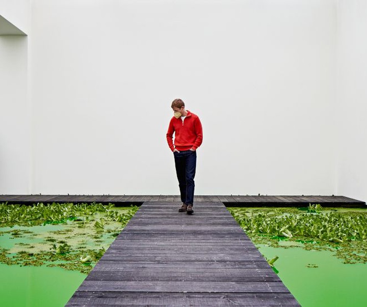 گالری آثار گرافیک محیطی و حجم اولافور الیاسون از دانمارک