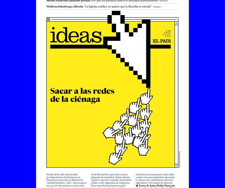 روی جلدهای نشریه آیدیاز از اسپانیا