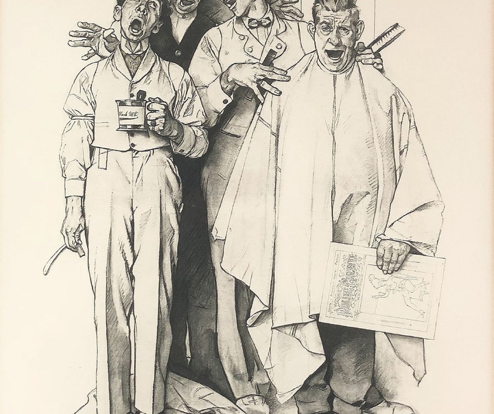گالری آثار تصویرسازی نورمن پرسیوال راکوِل از آمریکا