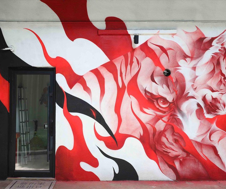 گالری نقاشی‌های خیابانی ستر از آرژانتین