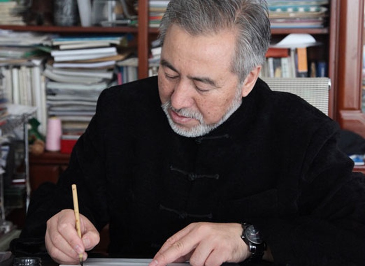 آثار خوشنویسی و نقاشیخط اسلامی { پروفسور حاجی نور الدین می گوانگ جیانگ } از چین ( بخش اول )
