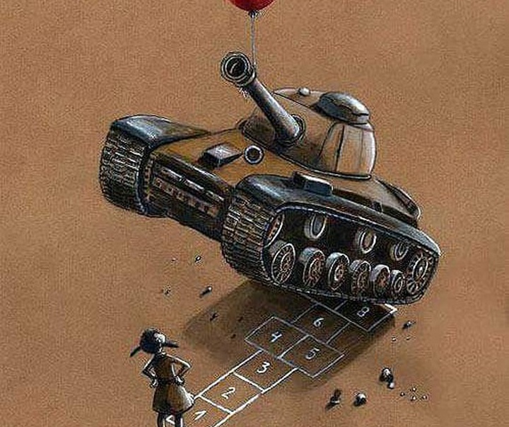 گالری کارتون‌های مورات احمدیت از کوزوو