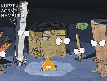 انیمیشن "کنده" روایتی سیاه و متفاوت درباره "رقابت"