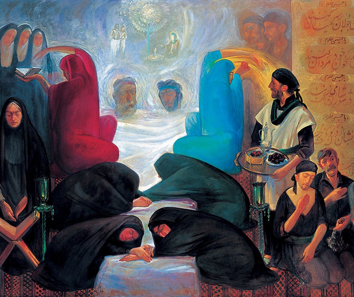 گالری آثار نقاشی استاد کاظم چلیپا