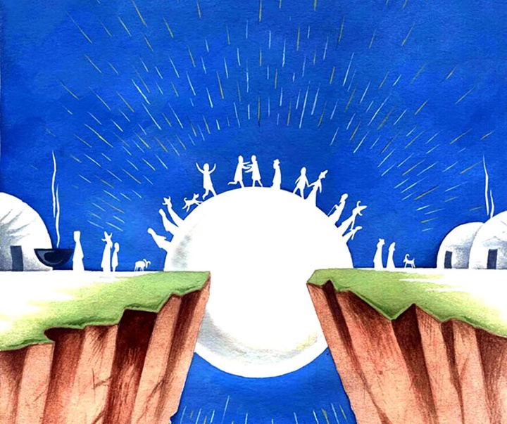 گالری آثار کارتون گالیم بورانبایف از قزاقستان