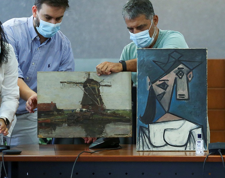 دو نقاشی به سرقت‌ رفته بعد از ۹ سال پیدا شد