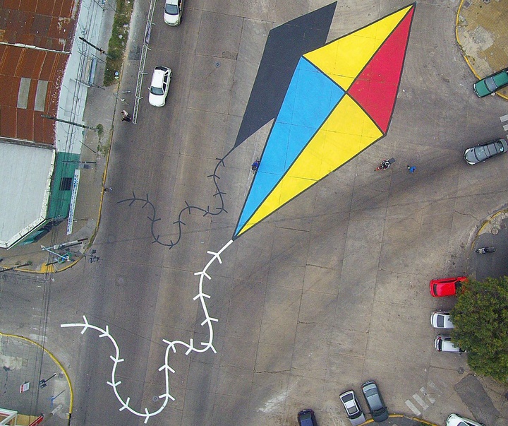 گالری آثاری از هنرهای خیابانی اثر تک از برزیل