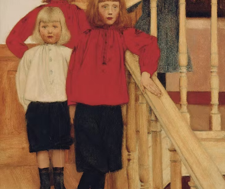 گالری آثار نقاشی فرناند خنوپف از بلژیک