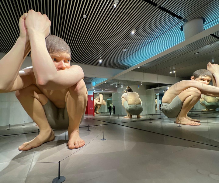 گالری آثار حجم و مجسمه  فرا واقع از رون موئک از استرالیا