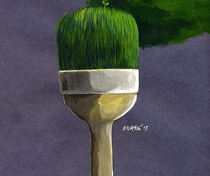 گالری کارتون‌های مورات احمدیت از کوزوو