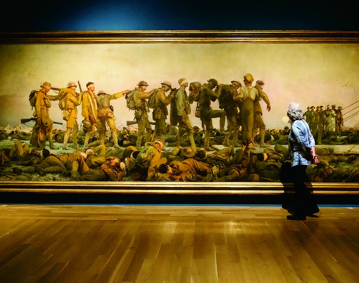 روایت یکصد سال جنگ در موزه سلطنتی بریتانیا