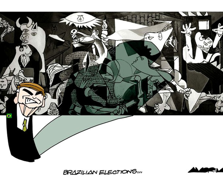 گالری آثار کارتون کارلوس آلبرتو دا کاستا از برزیل