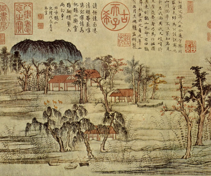 گالری آثار نقاشی ژائو منگفو از چین
