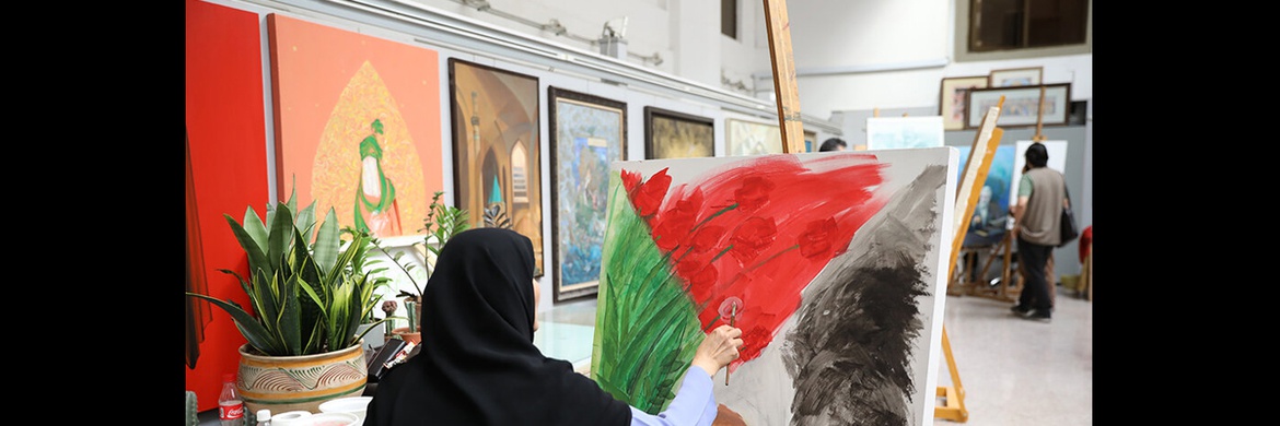کارگاه تجسمی« کوتاه تر از کودکی»