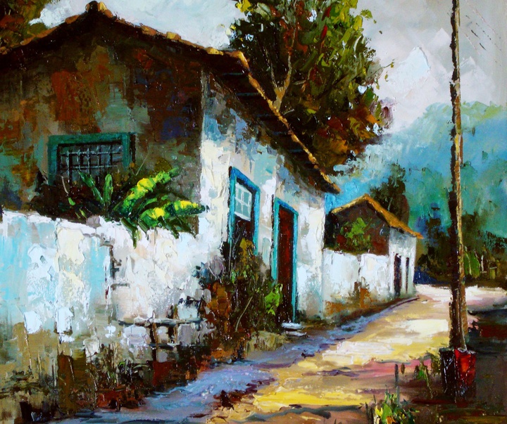 گالری نقاشی‌های رنگ روغن سیدو الیویرا از برزیل