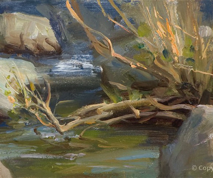 گالری آثار نقاشی آدام کلاگ از آمریکا