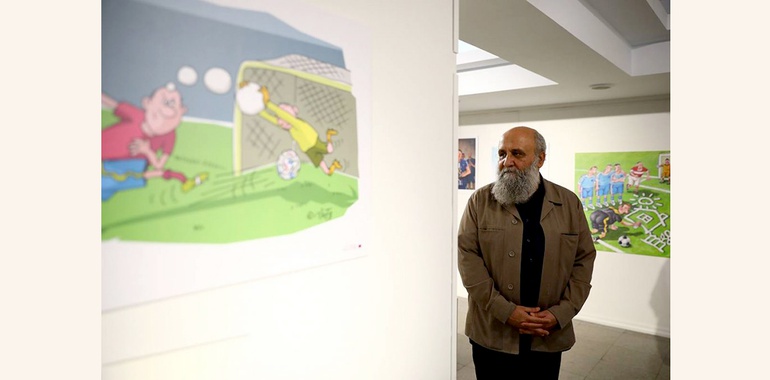 مسعود نجابتی:«کارتون» و «کاریکاتور» به عنوان پیوست هنری برای فوتبال است