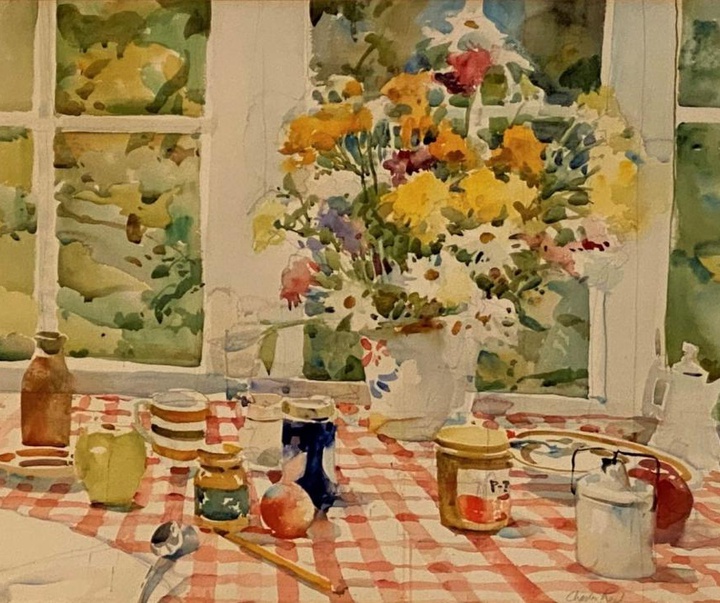 گالری نقاشی های آبرنگ چارلز رید از آمریکا