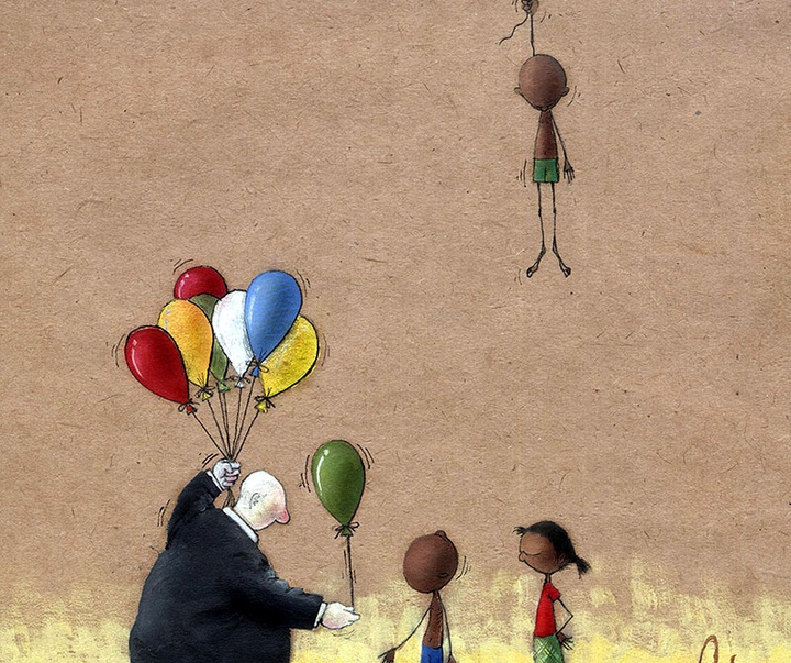 گالری کارتون‌های علی‌اکبر آریانفر از ایران