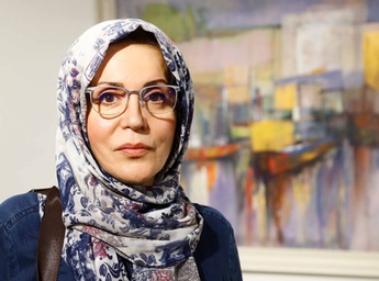 تماشای آثار منصوره عالیخانی در «پژواک خیال»