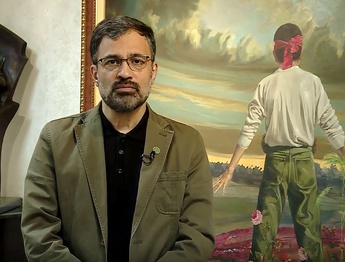 صحبت های مسعود شجاعی طباطبایی درباره سایت تجسمی