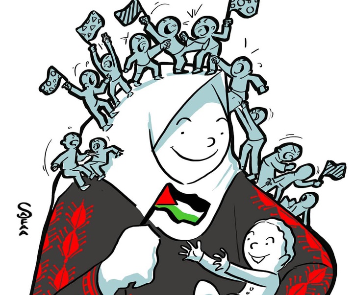 گالری آثار کارتون صفا اودا از فلسطین