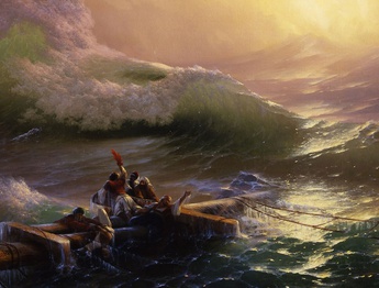 پادکست نقاشی ایوان آیوازوفسکی - "موج نهم"