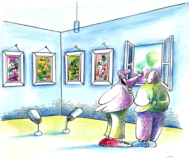 گالری کارتون‌های ولیکوویچ میودراگ از صربستان