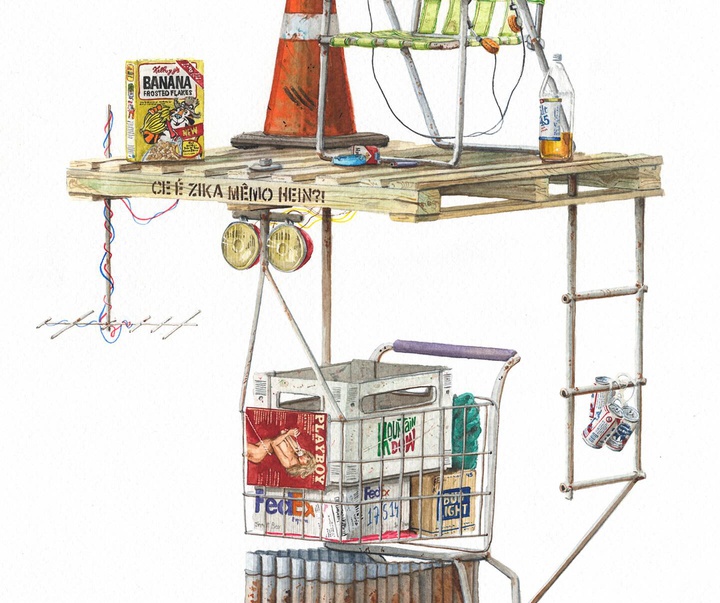 گالری آثار نقاشی آلوارو نادئو از برزیل