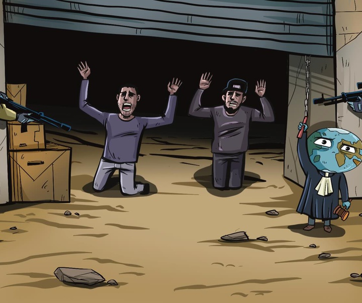 گالری آثار کارتون و کاریکاتور لاتراش یاسین از فرانسه